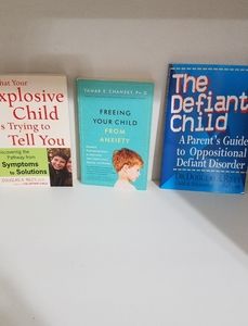 Three child psychology books